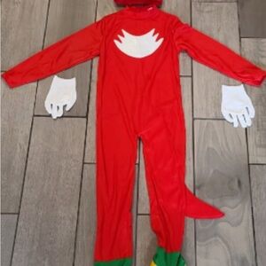 Sonic Knuckles Costume kids medium